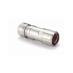 Connecteur femelle M23, 5 pol.,  IP67, 30A, blindé
